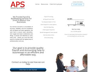 Asheville Payroll Service website preview