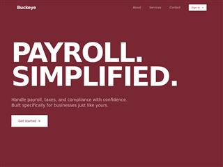 Buckeye Payroll Services website preview