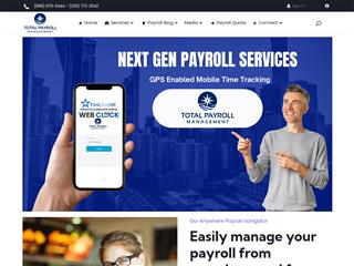 Total Payroll Management website preview